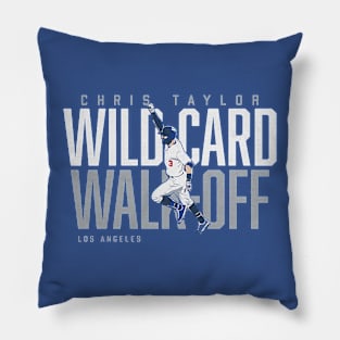 Chris Taylor Wild Card Walk-Off Pillow