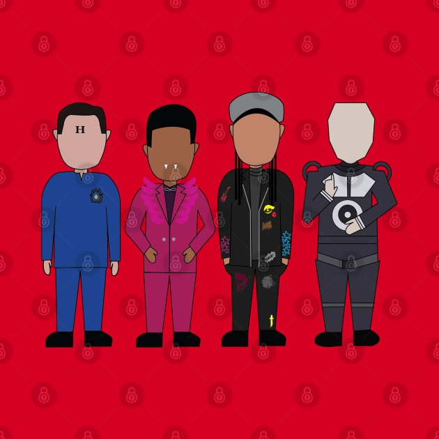 Red Dwarf Simple Style by BasicBeach