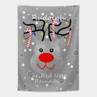 Rudolph The Red Nosed Reindeer Tapestry