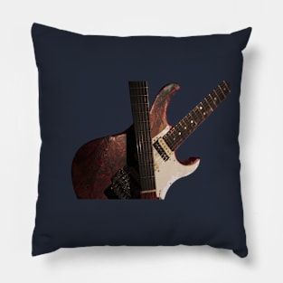 Crossed guitars Pillow