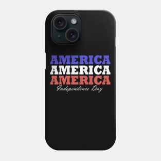 independence day shirt, fourth of july, american flag, gift Phone Case