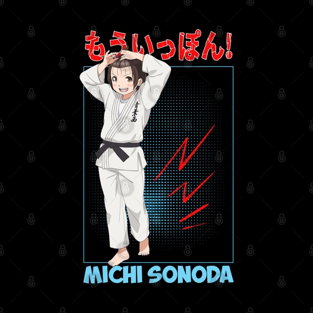 Ippon Again! judoka Anime MICHI SONODA by AssoDesign