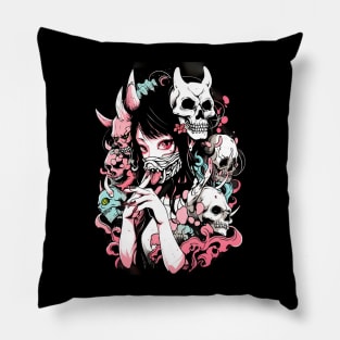 bunny girl senpai with demons Pillow