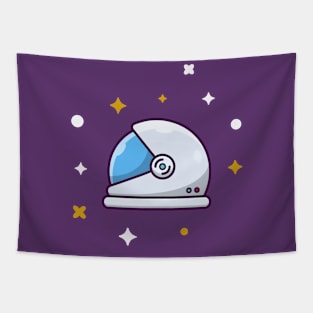 Astronaut Helmet Tapestry