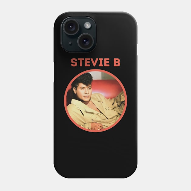stevie b ll red Phone Case by claudia awes