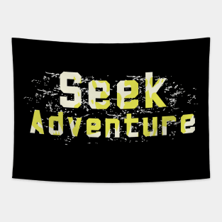 Seek Adventure Tapestry