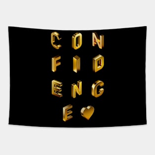 Confidence is Golden Tapestry