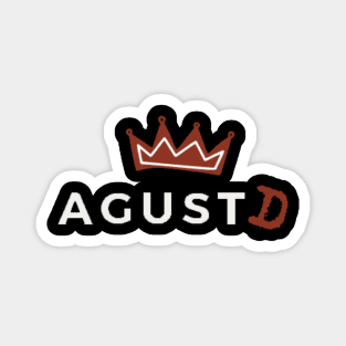 Agust D//vintage editions Magnet