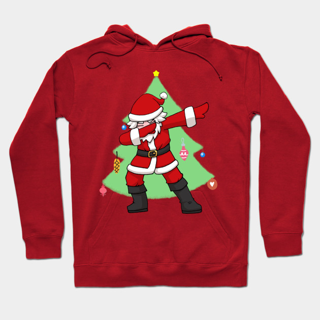 dabbing santa hoodie