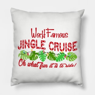 Jingle Cruise Pillow