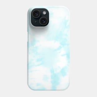 Light Blue Pastel Tie-Dye Phone Case