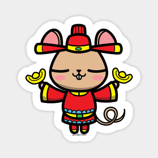 Chinese new year 2020 shirt 6B Magnet