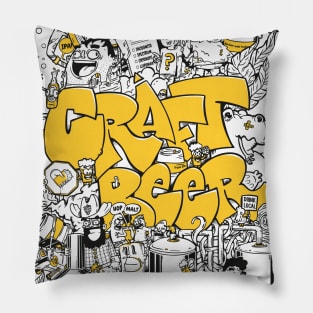 craft beer Pillow