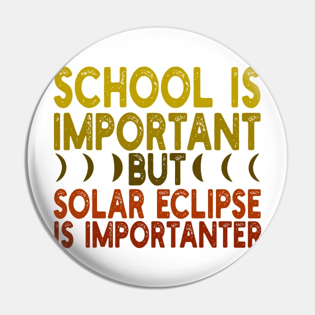 School is important but solar eclipse is importanter Pin by mdr design