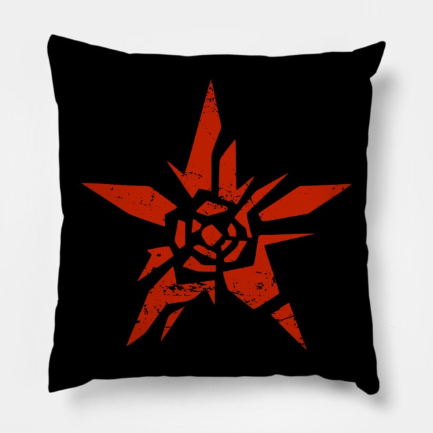 No More Heroes Star Pillow by GagaPDS