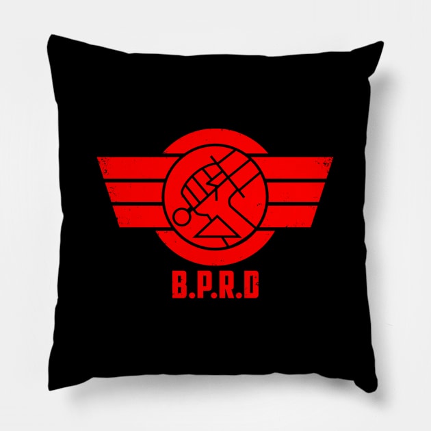 BPRD (Red) Pillow by Nerdology