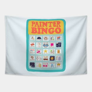 Set Painter Bingo! Tapestry