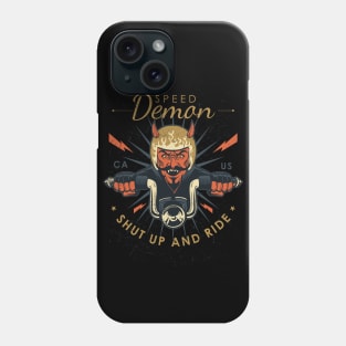 Speed Demon Biker Phone Case