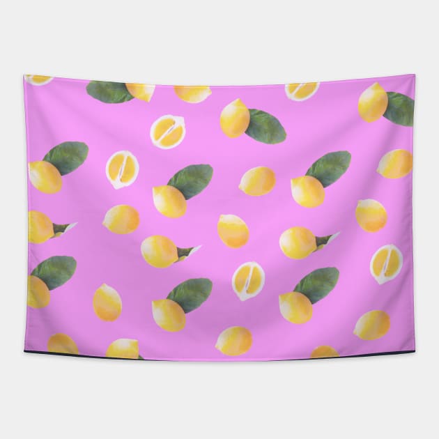 Pink Lemonade Tapestry by groovyraffraff