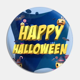 Happy Halloween funny Pin