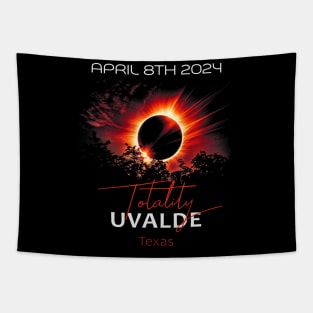 4.08.24 Total Solar Eclipse 2024 Uvalde Texas Tapestry