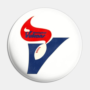 Defunct Birmingham Vulcans Football Team Pin