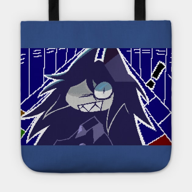 Run! Miss Circle is coming! Tote by 𝒥𝓊𝒿𝓊 𝒜𝓇𝓉