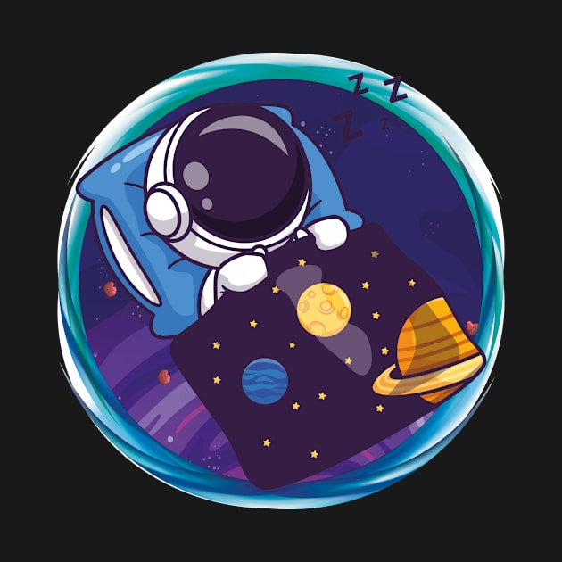 Sleeping Astronaut by Gozelle