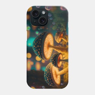 Glowing mushrooms 9 Phone Case