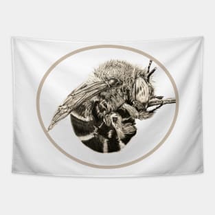 Curled Bee Taupe Tapestry