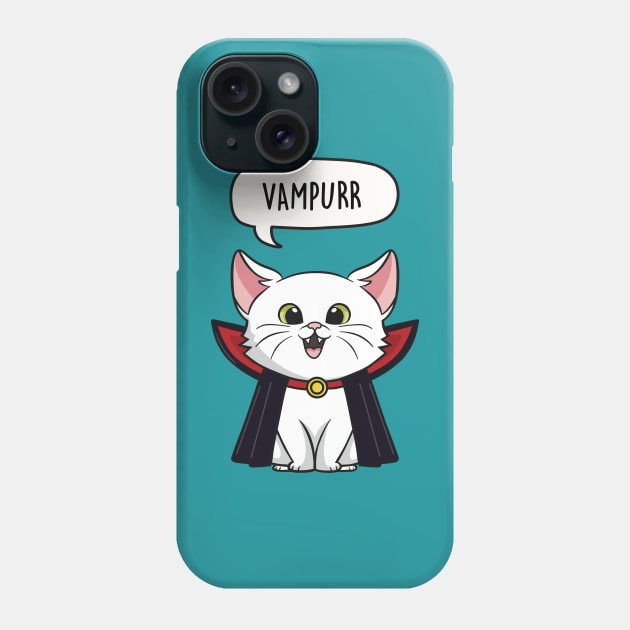 Vampurr Funny Vampire Gift Phone Case by LEFD Designs