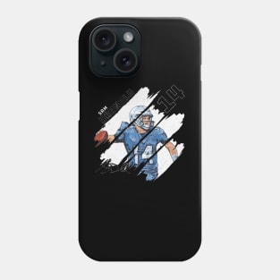 Sam Darnold Carolina Stripes Phone Case