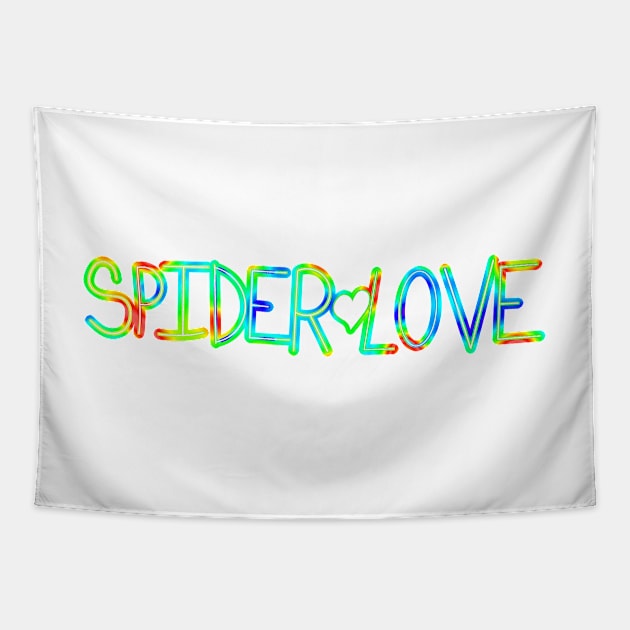 Spider Love V6 Tapestry by IgorAndMore