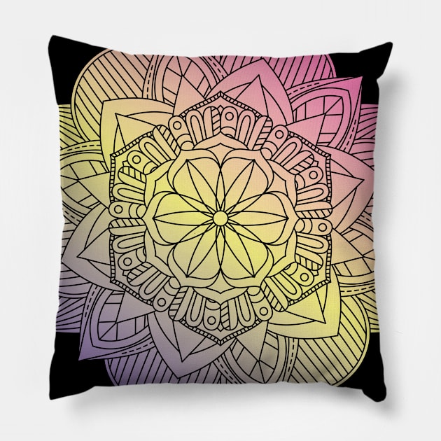 Nice Mandala Pillow by SVGdreamcollection