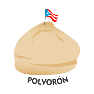 Boricua Polvoron Puerto Rico Cookie Latino Food T-Shirt