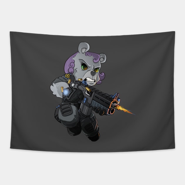 Tactical Teddies ® TTHQ Brassy Tapestry by hiwez