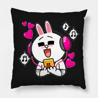 brown and cony Pillow