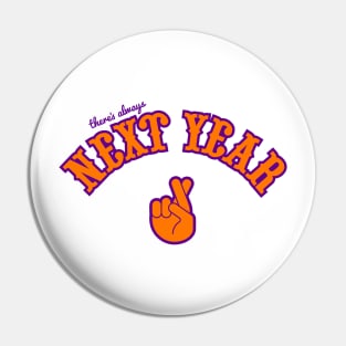 Phoenix Suns There's Always Next Year "Fingers Crossed" Pin