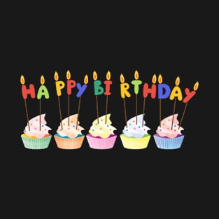 Happy birthday mini cake T-Shirt