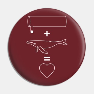 Probe + Whale = Love Pin