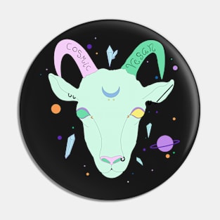 Cosmic Vegan Pin