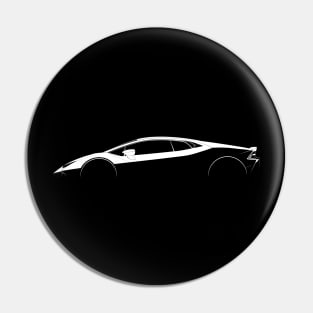 Lamborghini Huracán Evo Silhouette Pin