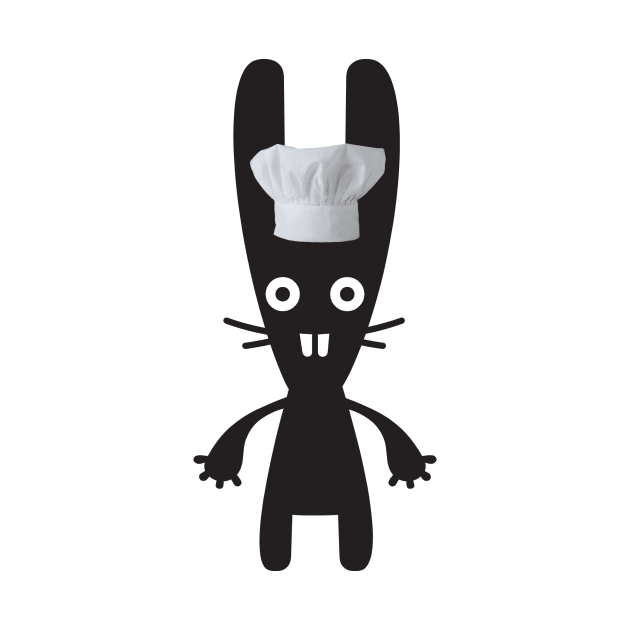 Chef bunny by Molenusaczech