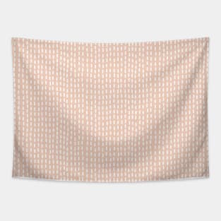 Pastel Waves Spring Geometric Pattern Tapestry