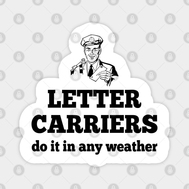 Letter Carriers Magnet by janayeanderson48214