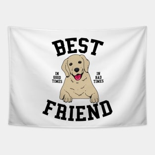 Best Friend Gift Dog Lover Tapestry