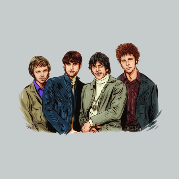 The Byrds - An illustration by Paul Cemmick by PLAYDIGITAL2020