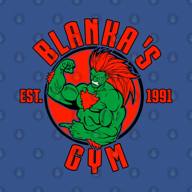 Blanka's Gym by carloj1956