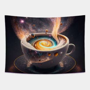 Cosmic Sips: A Celestial Journey through the Galaxy Tapestry