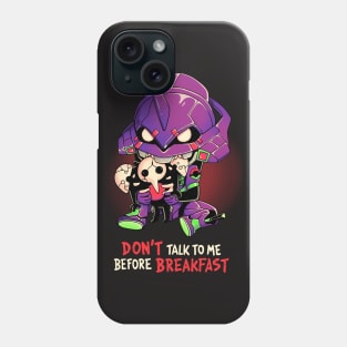 Berserk Breakfast Eva 01 Evangelion Phone Case